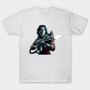 Ellen Ripley with Flame Thrower T-Shirt